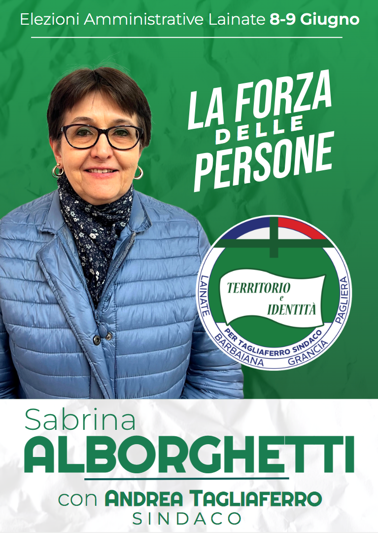 Sabrina Alborghetti - Candidato Consigliere Comunale