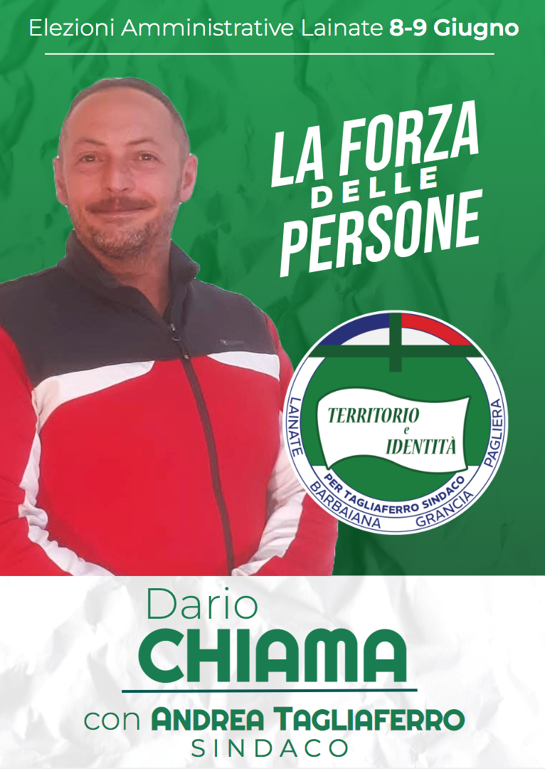 Dario Chiama - Candidato Consigliere Comunale