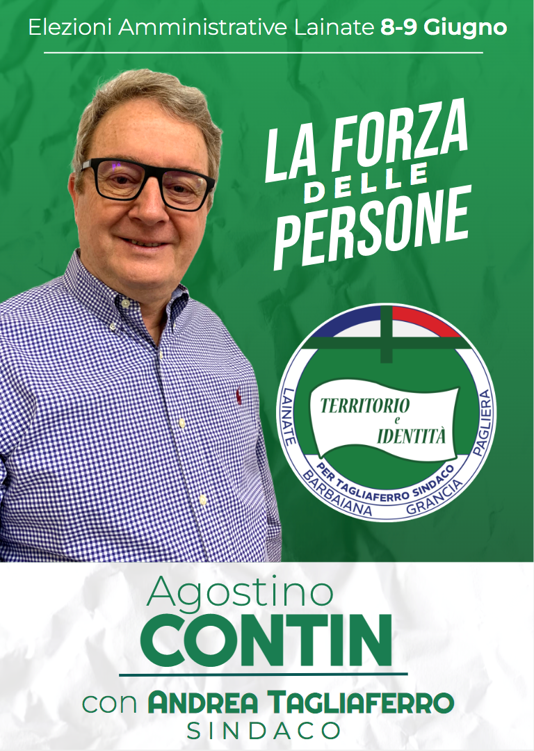 Agostino Contin - Candidato Consigliere Comunale