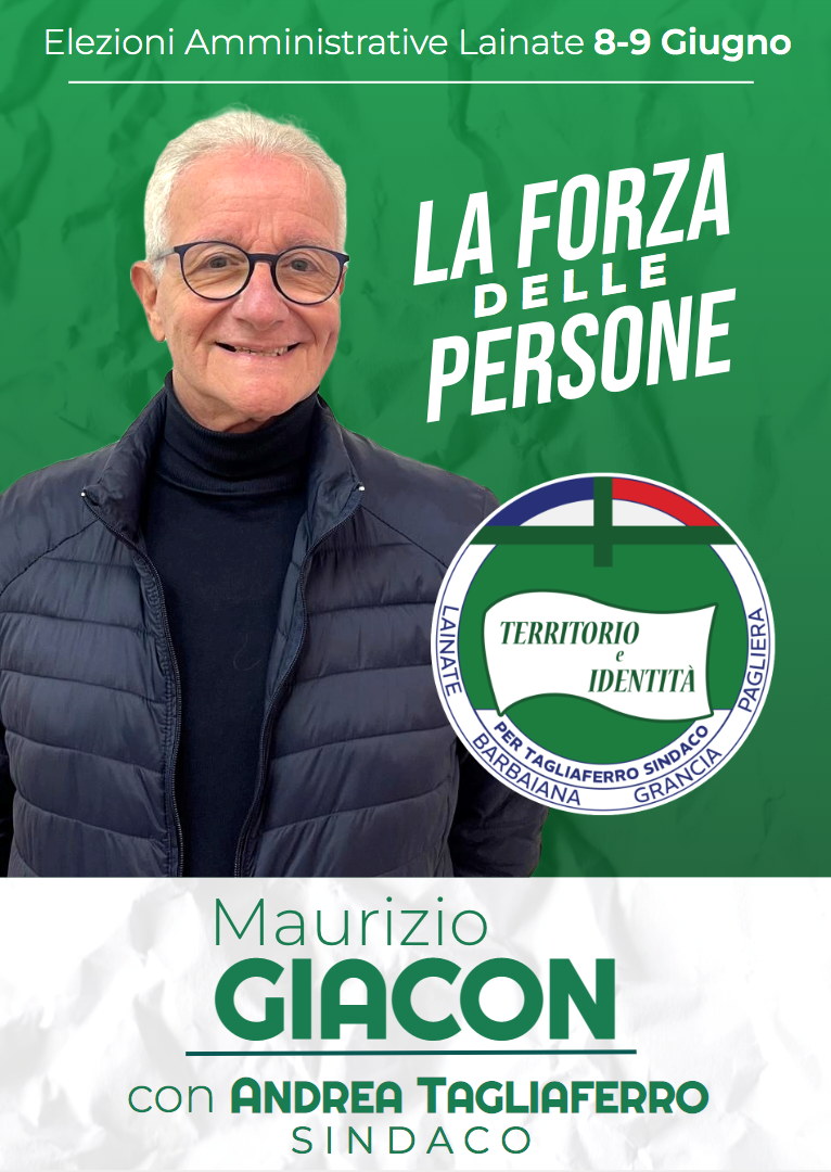 Maurizio Giacon - Candidato Consigliere Comunale