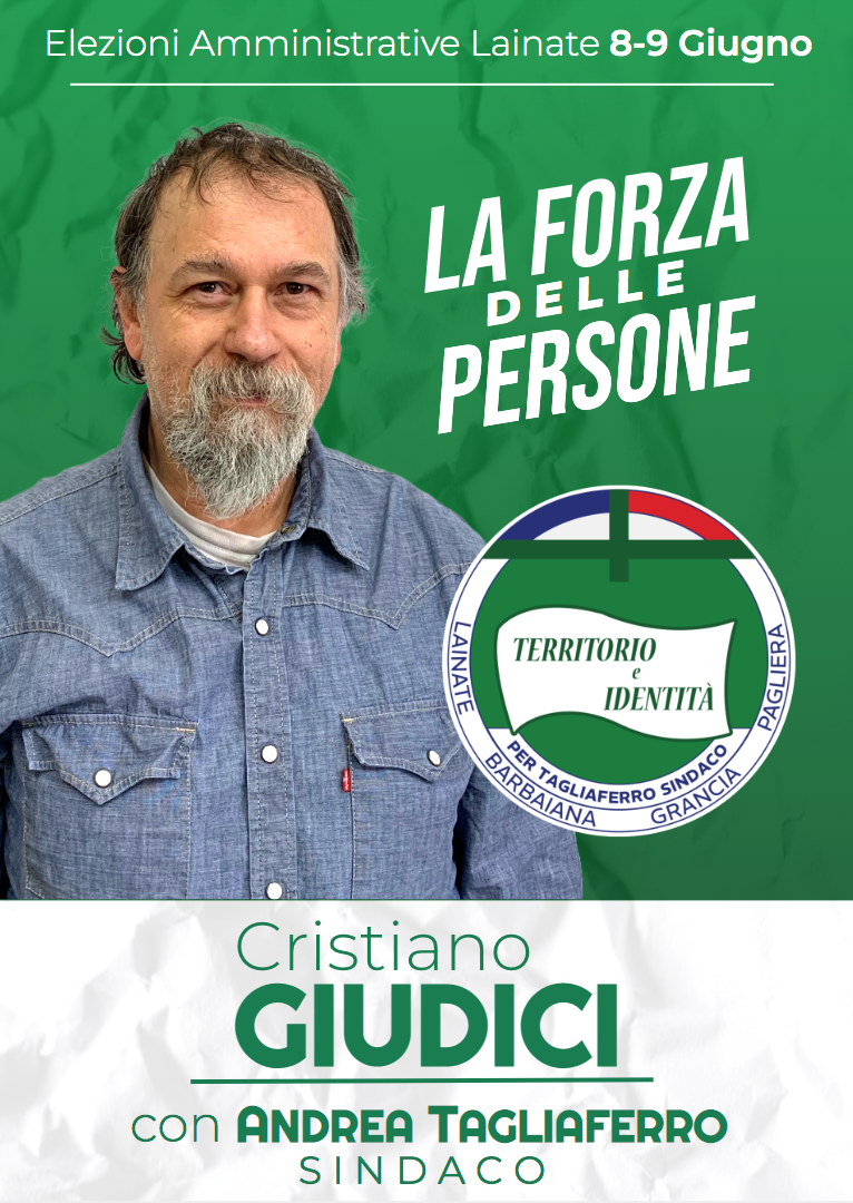 Cristiano Giudici - Candidato Consigliere Comunale
