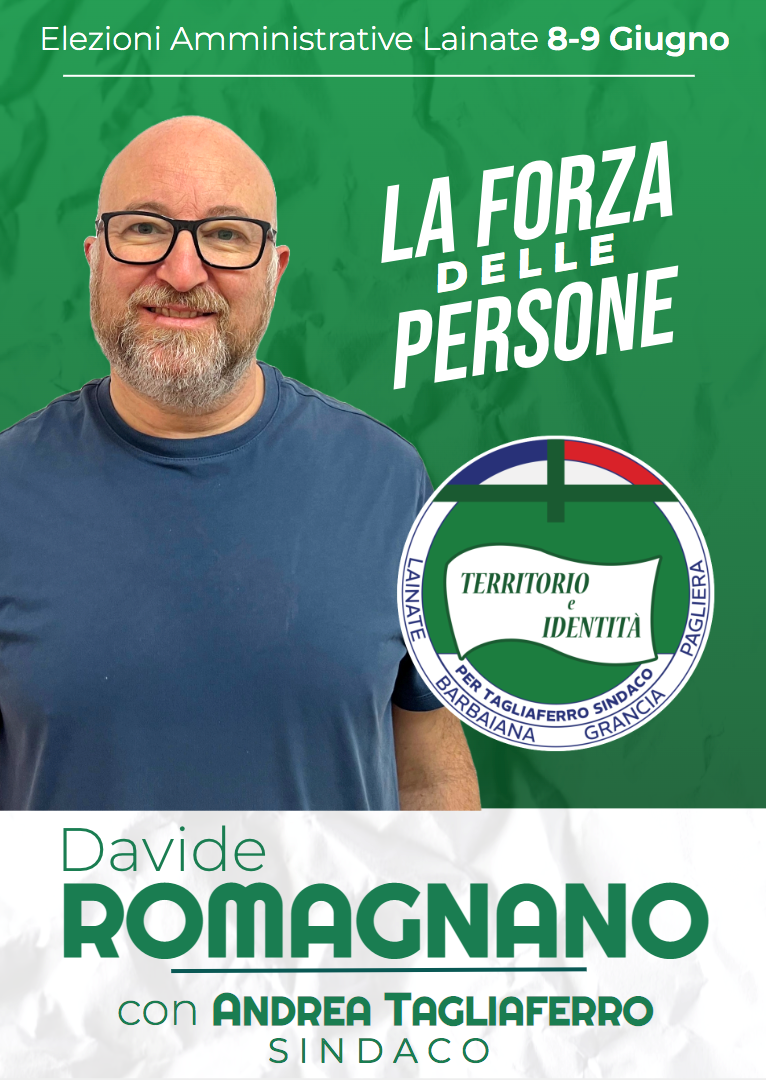 Davide Romagnano - Candidato Consigliere Comunale