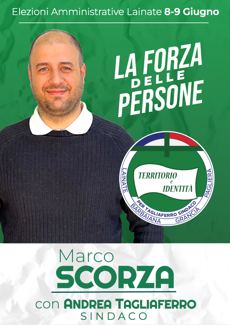 Marco Scorza - Candidato Consigliere Comunale